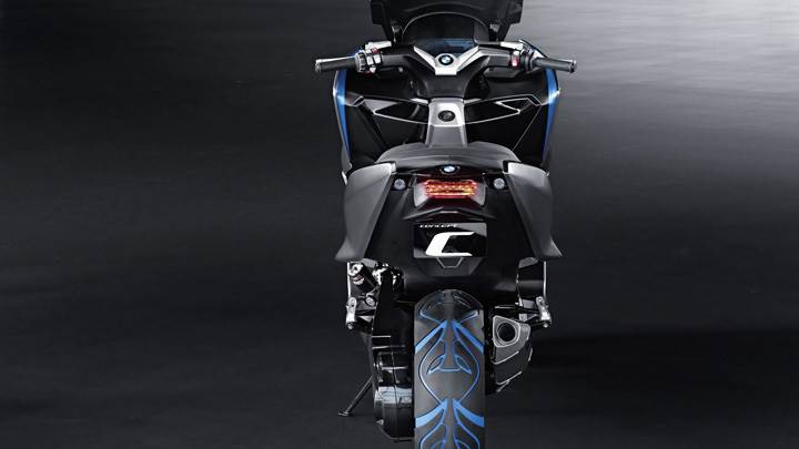 Back Pose Of BMW Concept C
